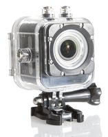 LiveShot 4k Action Camera w/ Waterproof Shockproof Case and Mounting Accessories