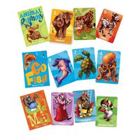 Melissa & Doug Classic Card Games Set - Old Maid, Go Fish, Rummy, Great Gift for Girls and Boys - Best for 3, 4, 5, 6, 7 and 8 Year Olds