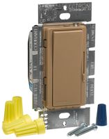 Lutron DVSC-603P-MS Diva 600W 3-Way Dimmer Mocha Stone