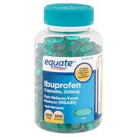 Evaxo Ibuprofen Capsules, 200 mg, 300 Count .Pack of 3.