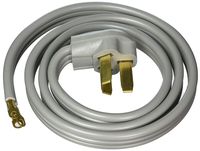 Certified Appliance Accessories 3-Wire Closed-Eyelet 50-Amp Range Cord, 5ft