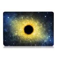 iDonzon MacBook Air 13 inch Case (2010-2017 Release), Soft-Touch Matte Plastic Hard Protective Case Cover Only Compatible MacBook Air 13.3 inch (Model: A1369 & A1466) - Gold Black Hole
