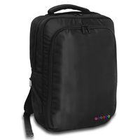 J World New York Story Laptop Backpack, Black, One Size