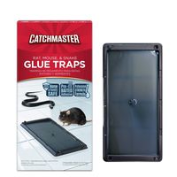 Catchmaster Baited Rat, Mouse and Snake Glue Traps Professional Strength - 8 Glue Trays