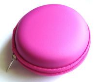 Pink Carrying Case for Shure SE110 SE210 SE310 SE420 SE530 E3c E4c E5c i2c i3c i4c In-Ear Headphones Mobile Hands-Free Headset Wired Bag Holder Pouch Hold Box Pocket Size Hard Hold Protection Protect Save