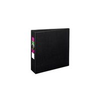 Avery Durable Binder, 3" One Touch Rings, 670-Sheet Capacity, DuraHinge, Black (07701)
