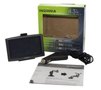 Insignia NS-NAV01 4.3" Touchscreen Portable GPS Navigation System w/USA Maps & Text to Speech (Renewed)