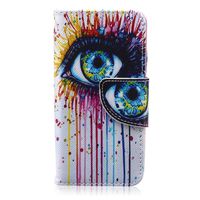 iPod Touch 5 Case, iPod Touch 6 Case, GNT(TM) Prime PU Leather Wallet Type Magnet Design Flip Case Cover for Apple iPod Touch 6 5th Generation (Pattern E),+Stylus Pen
