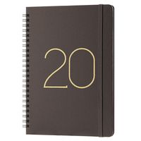 2020 Planner - Weekly & Monthly Planner with Tabs, January 2020 - December 2020, Flexible Cover with Twin-Wire Binding, Banded, 6.45" x 8.45"