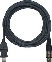 Audio2000's USB to XLR Female 20ft Microphone USB Recording Cable - ADC203R