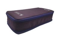 BEYLEG 96 Disc CD DVD Blu-Ray Portable Wallet Storage Organizer Holder Case Bag Album Box (96-Capacity, Purple)