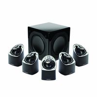Mirage MX 5.1-Channel Miniature Home Theater Speaker System (Set of Six, Black) (Discontinued by Manufacturer)