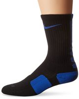Nike Dri-FIT Elite Crew Basketball Socks Black/Game Royal Size Medium