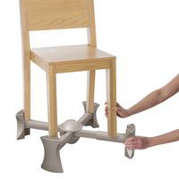 Kaboost Booster Seat for Dining, Natural - Goes Under The Chair - Portable Chair Booster for Toddlers ...