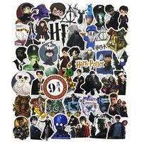 Movie Cartoon Laptop Stickers 50Pcs Pack, Teen Water Bottle Travel Case Computer Wall Skateboard Motorcycle Phone Bicycle Luggage Guitar Bike Stickers Decal