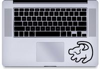 Chalk Simba Trackpad Macbook Decal