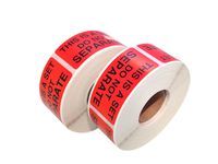"THIS IS A SET - DO NOT SEPARATE" Amazon Approved Shipping Labels (RED color) - Peel & Stick - 1" x 2" inch - 2 Rolls (1,000 Total Labels) Self Adhesive Stickers for FBA bundles that are Sold as a Set