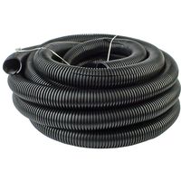 20 Feet Ft. 3/4" 19mm Black Split Loom Conduit Polyethylene Tubing