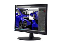 Sceptre 22-Inch 75Hz 1080p LED Monitor HDMI VGA Build-in Speakers, Brushed Black 2019 (E225W-19203S)