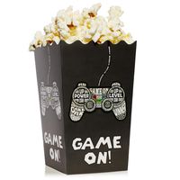 Mini Video Game Popcorn Party Favor Boxes (100 Pack)
