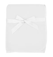 American Baby Company Fleece Blanket, White, 30 x 30, for Boys and Girls