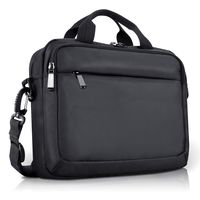 NAVISKAUTO Business Messenger Bag Shoulder Bag for 10.1 inch Dual Portable DVD Player and Tablet-Black (10.1 inch) (MB001B)