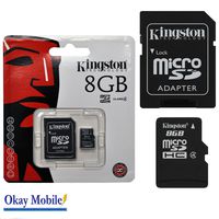 Kingston Original 8GB Micro SD Card Memory Card for Samsung Galaxy J1 J100H