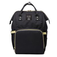Casual College Backpack Lightweight Travel Wide Open Back To School Bag for Women&Men,Black