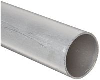 Aluminum 6061-T6 Seamless Round Tubing, WW-T 700/6, 5/8" OD, 0.375" ID, 1/8" Wall, 12" Length