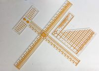 Tee Square It/Logo Grid It Combo. Alignment Tool, Thermoflex, Easyweed, HTV
