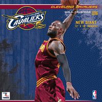 Turner Cleveland Cavaliers 2016 Team Wall Calendar, September 2015 - December 2016, 12 x 12" (8011874)