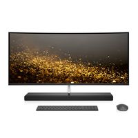 HP Envy 34" Curved QHDAll-in One Desktop PC (1TB HD/256GB SSD/Ash Silver)
