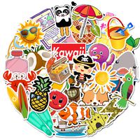 Cute Stickers 50 PCS, Stickers for Teens,Girls,Kids,Adults - Stickers for Waterbottles,Laptop,Phone,Hydro Flask Travel Vinyl Stickers Waterproof (Cartoon Series-C)