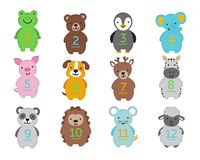 Tiny Ideas Animal Baby Belly Stickers,