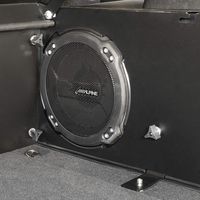 Tuffy 351-01 Jl 2018+ Deck Enclosure/Subwoofer, 01-Black, Us 8256819, 8517445, 9039062, 9079625, Other Patents Pending