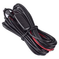 TOGUARD 3 inch Dual Dash Cam(CE23) Rear View Backup Camera Extension Cord 23 Feet for Reversing Back Camera