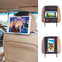 TFY Universal Smartphone & Tablet Car Headrest Mount Holder - iPhone X / 8/8 Plus / 6 / 6S (Plus) - 7/7 Plus & iPad Mini 4 - Samsung S7 / S7 Edge - Nexus 5/7 / 10 - Huawei Mate 9