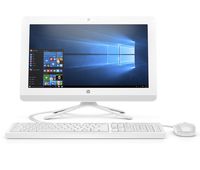 HP 20-inch All-in-One Computer, Intel Celeron J4005, 4GB RAM, 1TB hard drive, Windows 10 (20-c410, White) (Renewed)