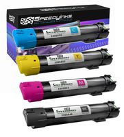 Speedy Inks Compatible Toner Cartridge Replacement for Dell 5130 5130cdn High-Yield (1 Black 1 Cyan 1 Magenta 1 Yellow 4-Pack)