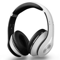 August EP640 Bluetooth Wireless Stereo Headphones with NFC and aptX - White