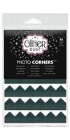 iCraft Therm O Web Glitter Photo Corners, Black Nickel