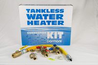 Dormont LFTV75FKIT18NW-CV Tankless Water Heater Connection Kit, brass