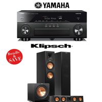 Yamaha AVENTAGE RX-A860BL 7.2 Channel Network AV Receiver + Klipsch RP-260F + Klipsch RP-440C + Klipsch R-112SW - 3.1 Reference Premiere Home Theater Package
