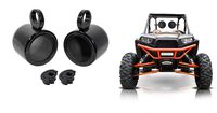 Rockville MAC65B 6.5" Rollbar Rollcage Speaker Cans 4 UTV,RZR,Cart,Polaris,Jeep