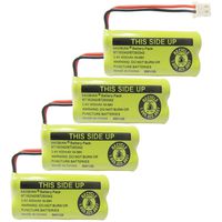 BAOBIAN 2.4V 400mAh Cordless Home Phone Battery Compatible with AT&T BT162342 BT-162342 BT166342 BT-166342 BT266342 BT-266342 BT183342 BT-183342 BT283342 BT-283342 VTech CS6329 CS6114 CS6419(4 Pack)