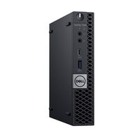 Dell OP7060MFFW75N1 OptiPlex 7060 Micro PC with Intel Core i5-8500T 2.1 GHz Hexa-core, 4GB DRAM, 500GB HDD, Windows 10 Pro 64-bit