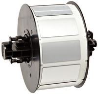 Brady 118025 0.59" Width x 1.77" Height, B-593 Polyester, Silver BBP31 Raised Panel label, 510 per Roll