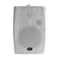 TIC BPS560 6.5" Outdoor Wireless Bluetooth 5 Patio Speaker (Single, White) [Can Connect 100+ Speakers]