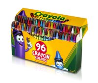Crayola 52-0096 520096 Classic Color Crayons in Flip-Top Pack with Sharpener, 96 Colors, 96 count, Assorted