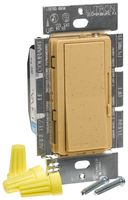 Lutron DVSC-600P-GS Diva 600W Single Pole Dimmer Goldstone